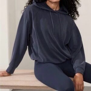 Athleta Bubble hem Hoodie